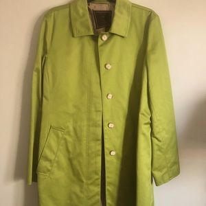 Coach sateen walking coat